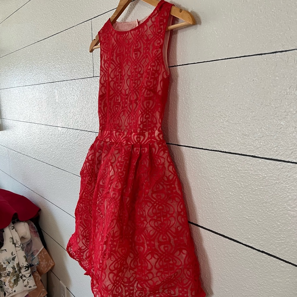 Red ASOS dress - Picture 3 of 6